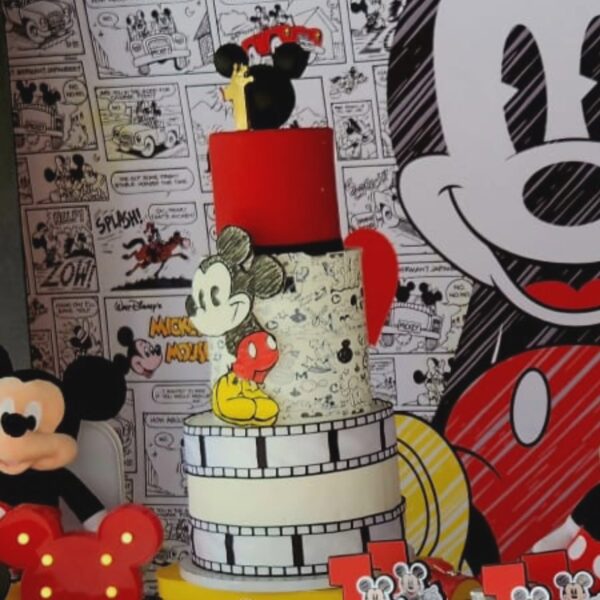 Mickey Mouse Birthday Cake