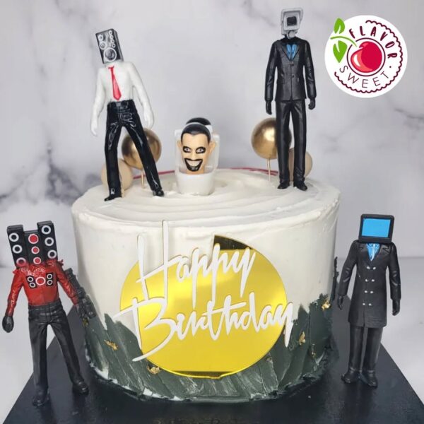 Cyberpunk Birthday Cake