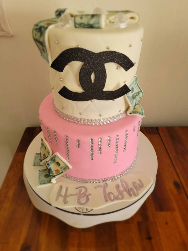 Chanel Luxury Money Cake