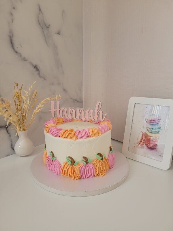 Pumpkin Blossom Cake