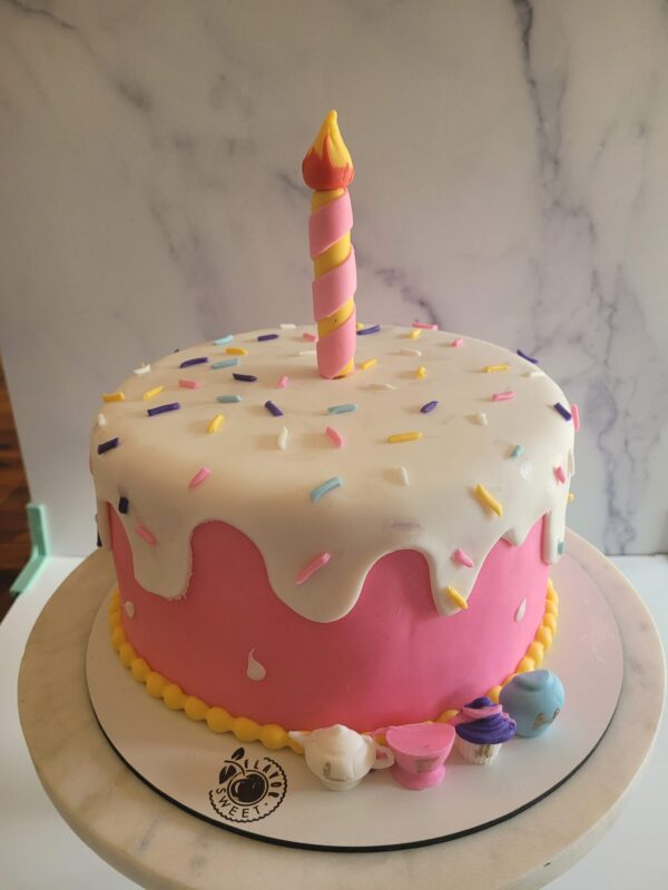 Whimsical Birthday Cake