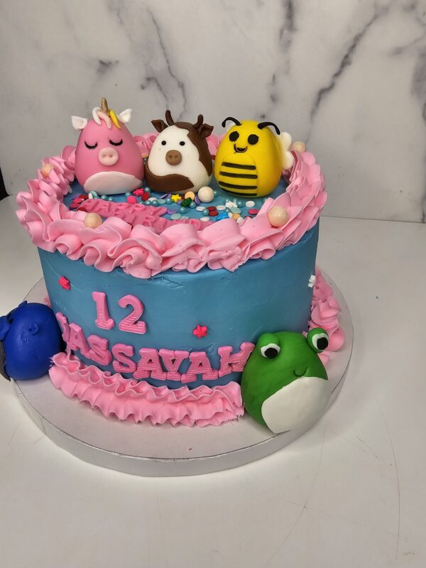 Squishmallow Birthday Cake